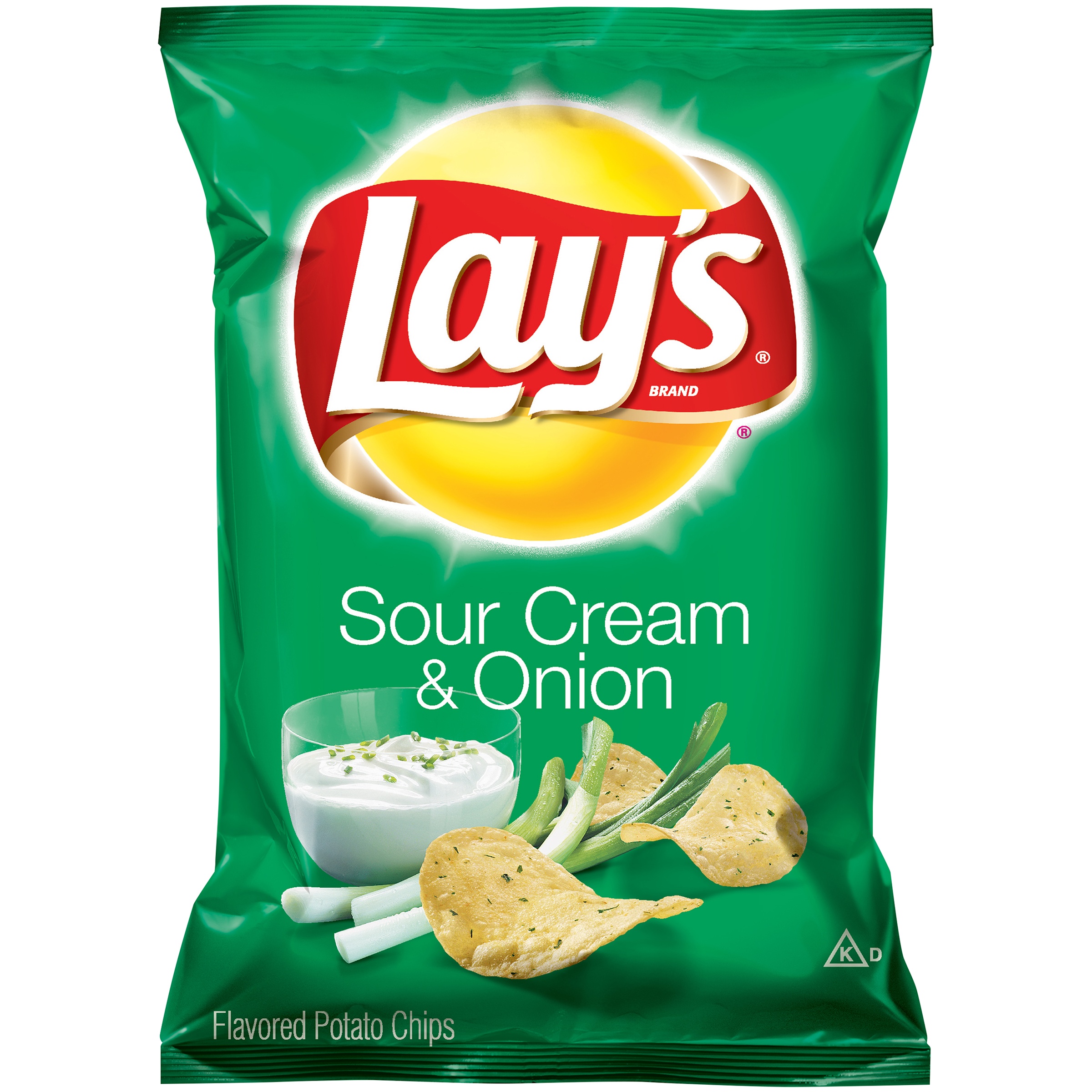 LAY'S, POTATO CHIPS, SOUR CREAM & ONION, SOUR CREAM & ONION
