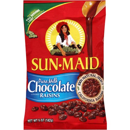 Pure Milk Chocolate Raisins