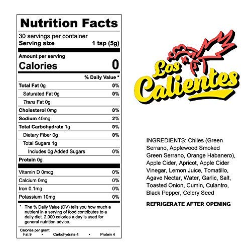 Hot Ones Los Calientes Verde Hot Sauce - 5 Fl Oz thumbnail