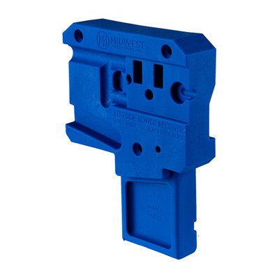 AR-15 Lower Block Blue