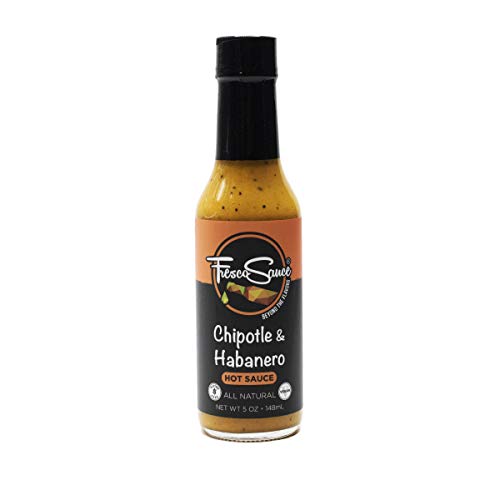 Fresco Sauce Chipotle & Habanero Hot Sauce  Sweet and Spicy  5 Fl Oz