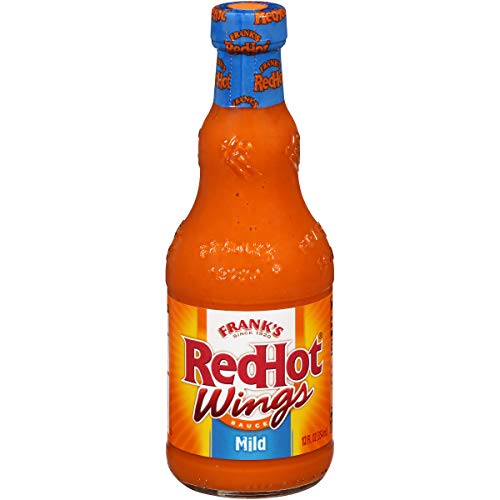 Frank S RedHot Kosher Mild Wings Hot Sauce  12.0 Fl Oz Bottle