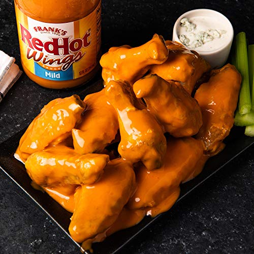 Frank S RedHot Kosher Mild Wings Hot Sauce  12.0 Fl Oz Bottle thumbnail