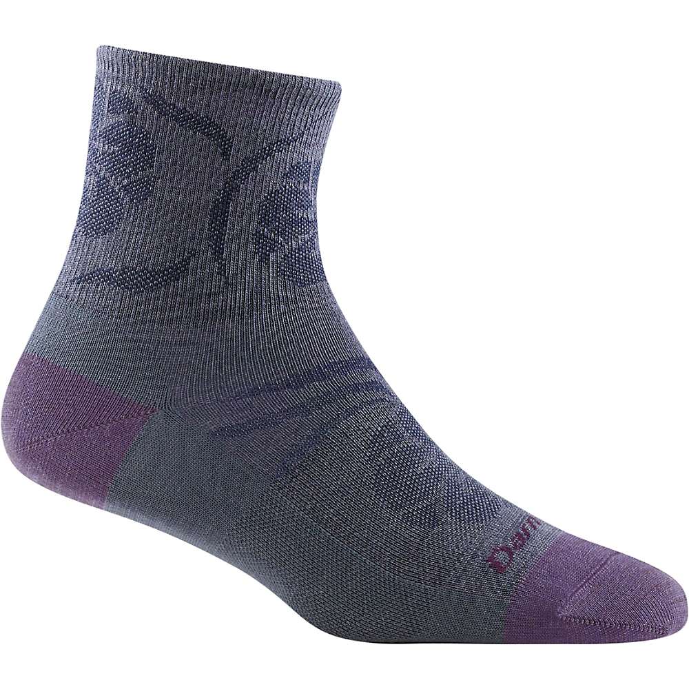 Darn Tough Women's Mantra Shorty Lightweight Sock - Large - Slate
