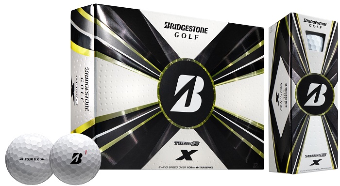 Photo 1 of Bridgestone Tour B X 2022 Golf Balls 12 Pack White