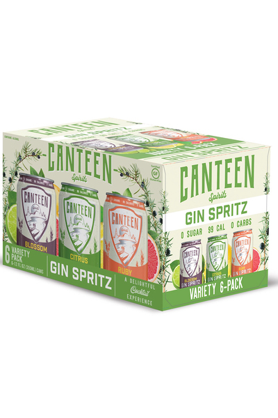 Canteen Canteen Gin Cocktail Variety Pack Ready-to-drink - 6 Pack 12oz Cans