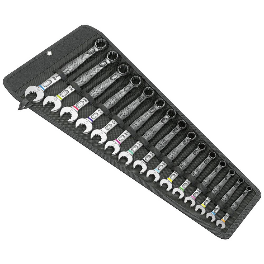 Wera 020302 Joker Combination Metric Wrench Set  15 Pieces