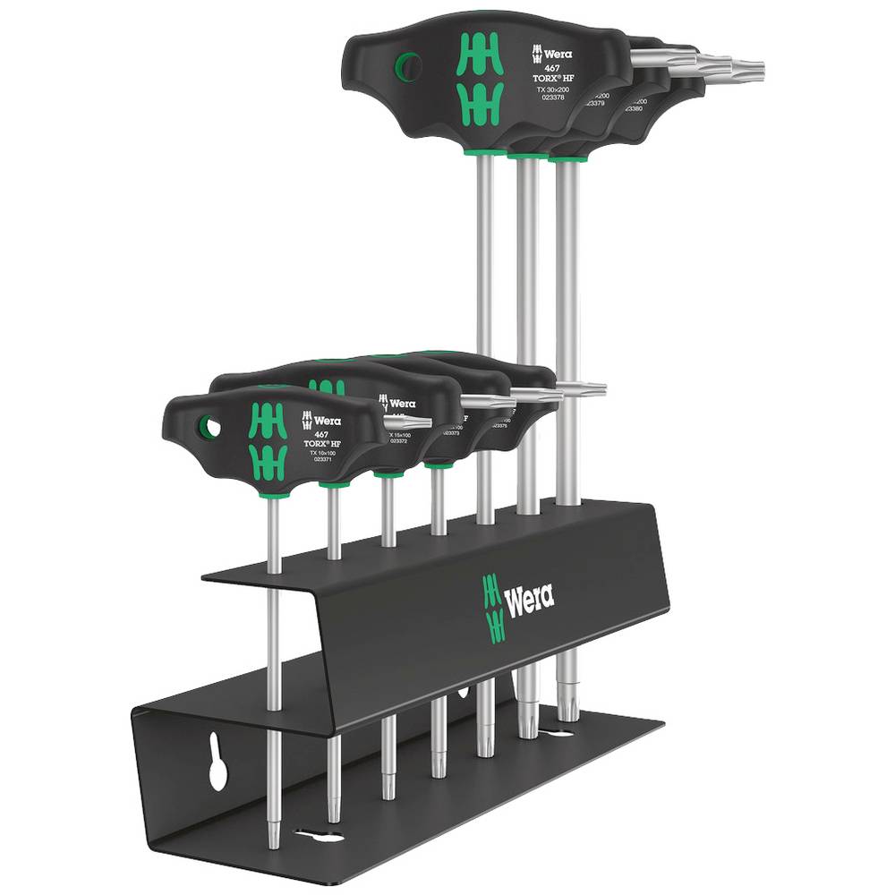 Wera 023456 Torx T-handle Set with Holding Function  7 Pieces