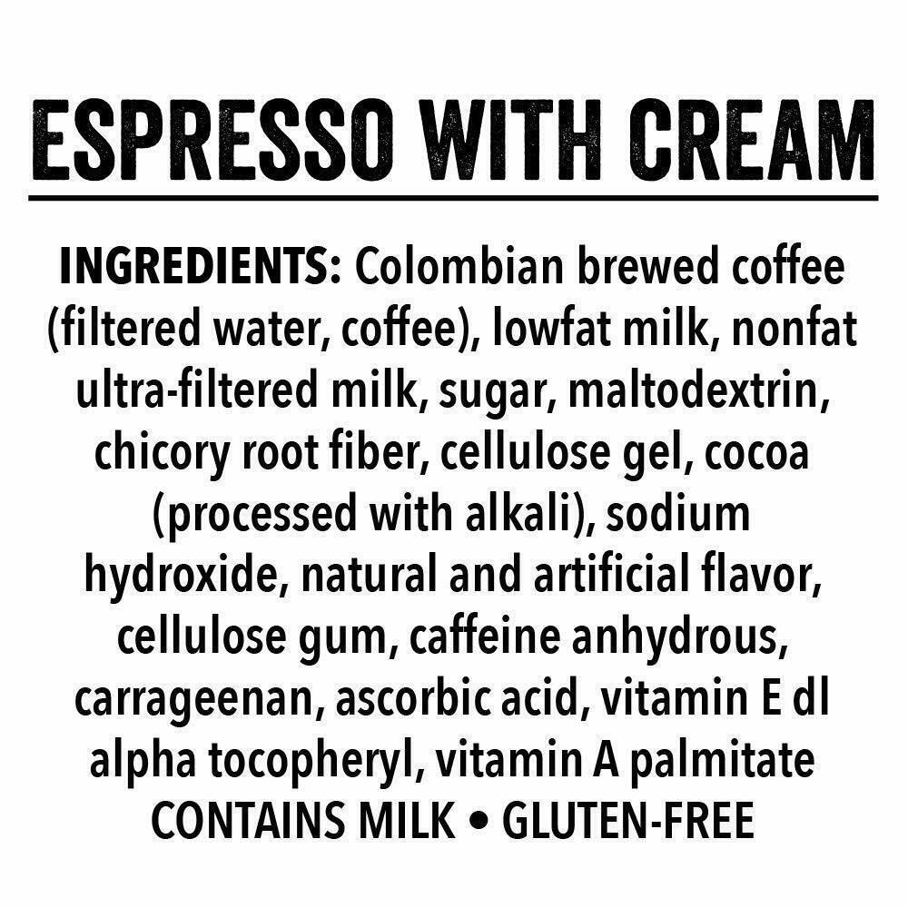 Black Rifle Coffee Company Espresso with Cream Drink Coffee thumbnail