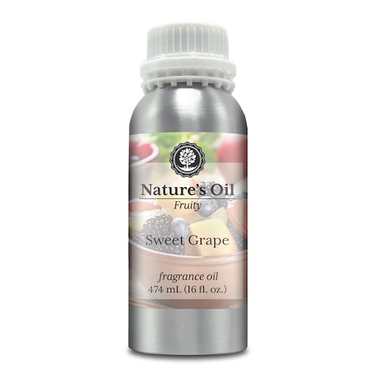 Nature's Oil Sweet Grape Fragrance Oil in Clear | 16 Oz | Michaels