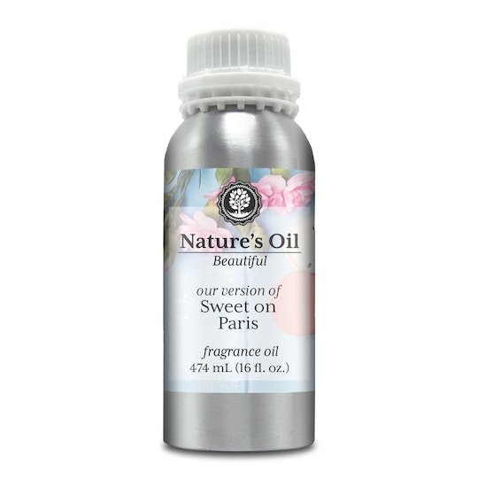 Nature's Oil Our Version of Sweet on Paris Fragrance Oil in Clear | 16 Oz | Michaels