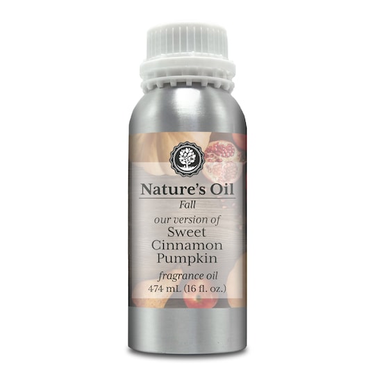 Nature's Oil Our Version of Sweet Cinnamon Pumpkin Fragrance Oil in Clear | 16 Oz | Michaels