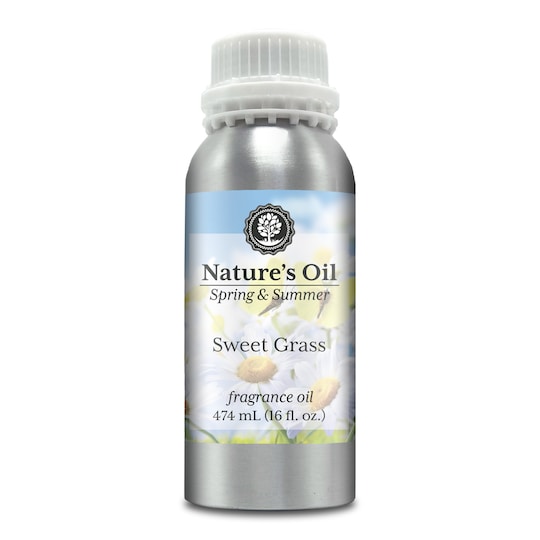 Nature's Oil Sweet Grass Fragrance Oil in Clear | 16 Oz | Michaels