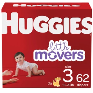 Huggies Dia Hug Lit Movers L Bigp 1x62 S3