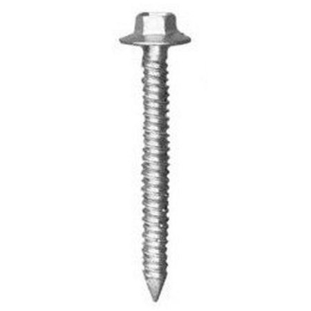 ITW 24326 Tapcon Maxiset X 2-1/4  Hex Head Concrete Anchors Silver  50-per Pack