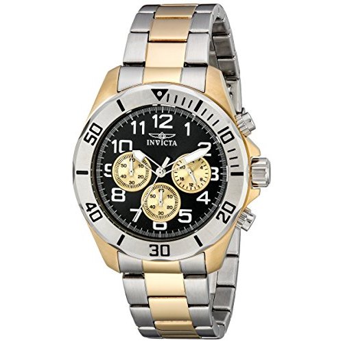 Invicta Men's 18220 Pro Diver Analog Display Japanese Quartz Two Tone Watch