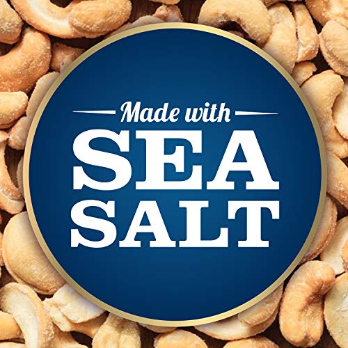 PLANTERS Deluxe Whole Cashews, 18.25 Oz. Resealable Jar - Wholesome Snack Roasted in Peanut Oil with Sea Salt - Nutrient-Dense Snack & Good Source of thumbnail
