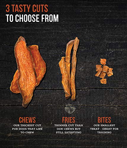 Wholesome Pride Pet Treats Sweet Potato Bites 100% All-Natural Single Ingredient Dog Treats, 16-oz thumbnail