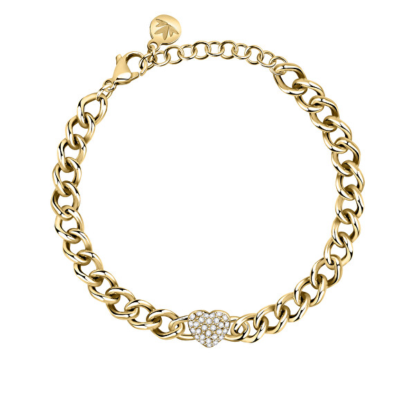 Morellato INCONTRI Women's Bracelet Made of Brass, Steel, Crystals - SAUQ15