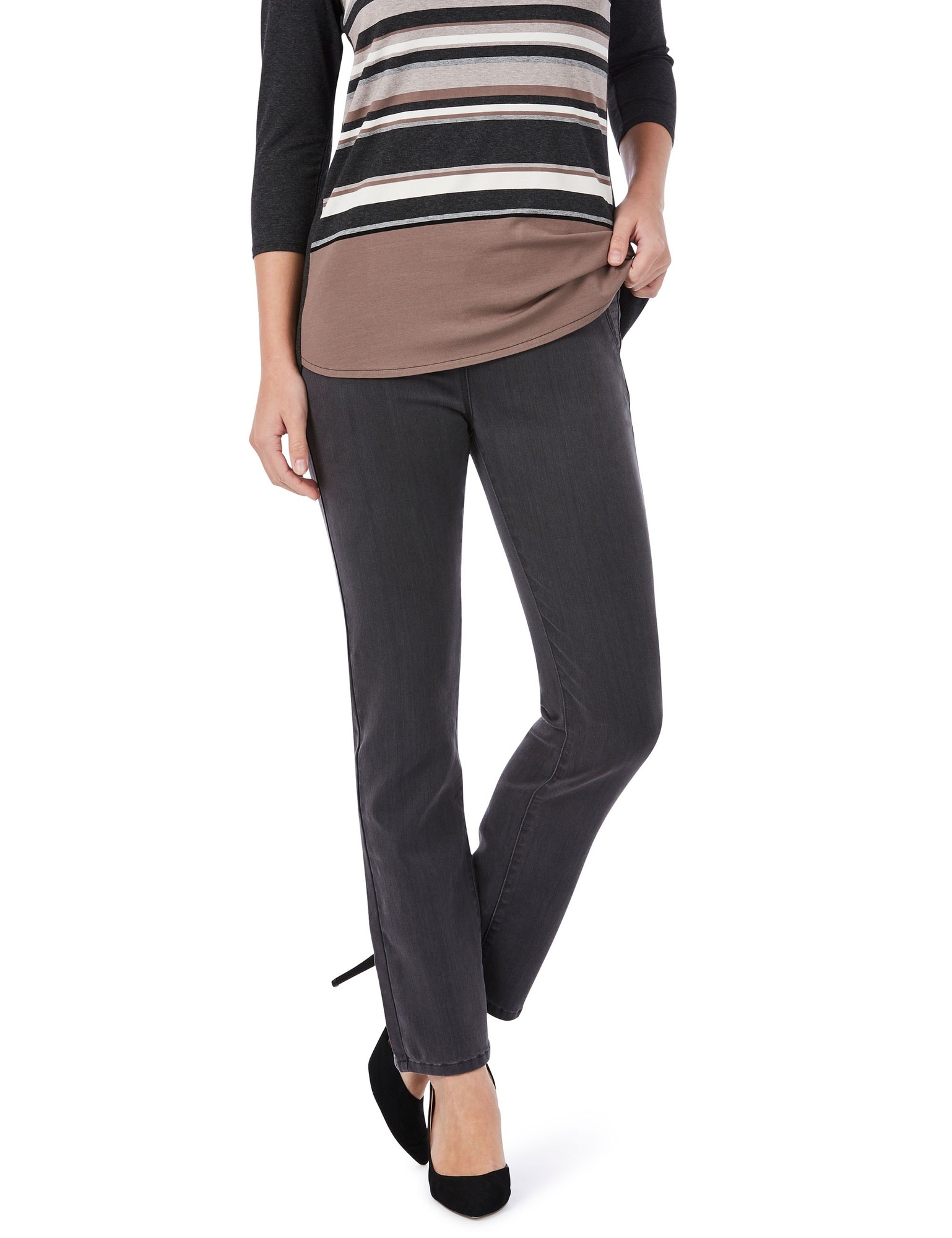 W.Lane Signature Dark Grey Jean