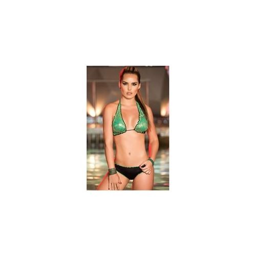 Black/Green Green Envy Bikini Espiral 6781 Black/Green Medium