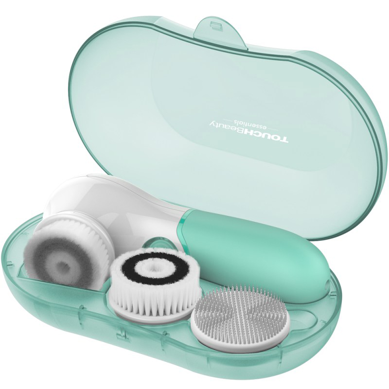 TOUCHBeauty 14838 Skin Cleansing Brush Green (3-in-1)