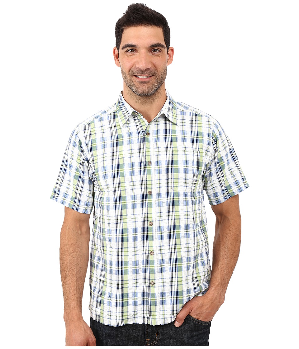 Mountain Khakis - Crags EC Crinkle Short Sleeve Shirt (Sour Apple) Men's Clothing