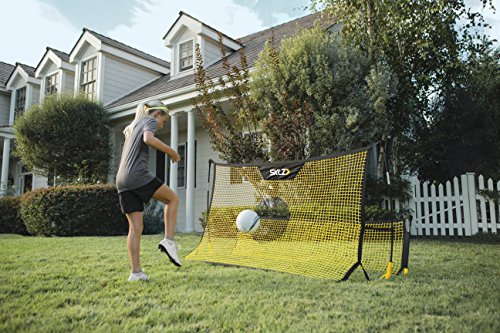 SKLZ Quickster Soccer Trainer Portable Soccer Rebounder Net for Volley, Passing, and Solo Training thumbnail