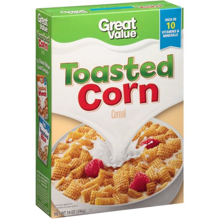 Great Value, Toasted Corn Cereal