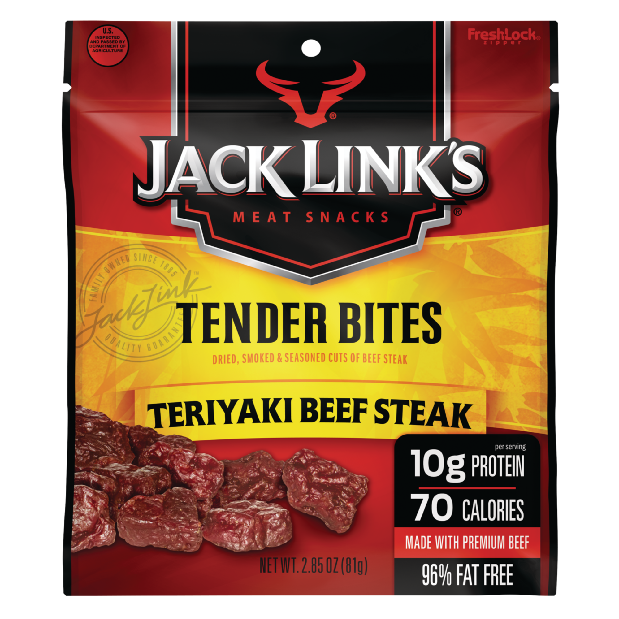 Jack Link's Tender Bites, Teriyaki Beef Steak, 2.85 Oz | CVS