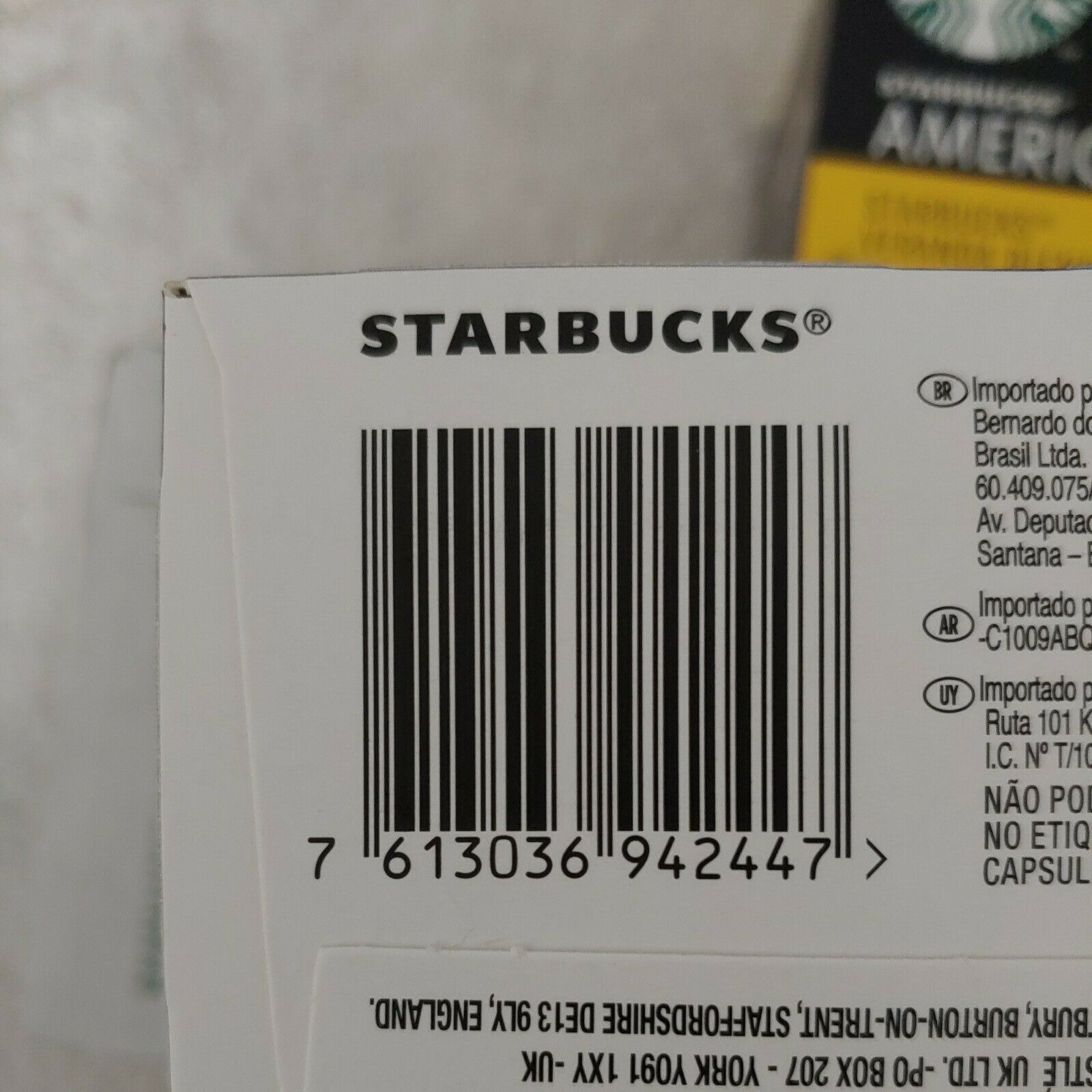 Nescafe Dolce Gusto Americano Coffee 6 Boxes 12 Pods Each by Starbucks BB03/2022 thumbnail