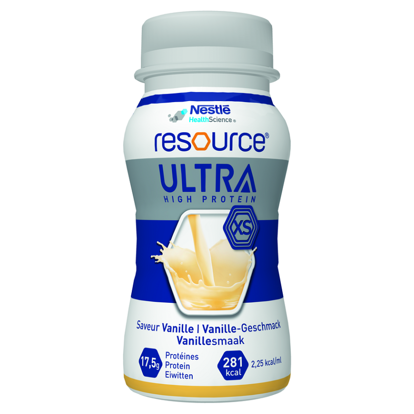RESOURCE Ultra High Protein Vanilka 4 X 125 Ml