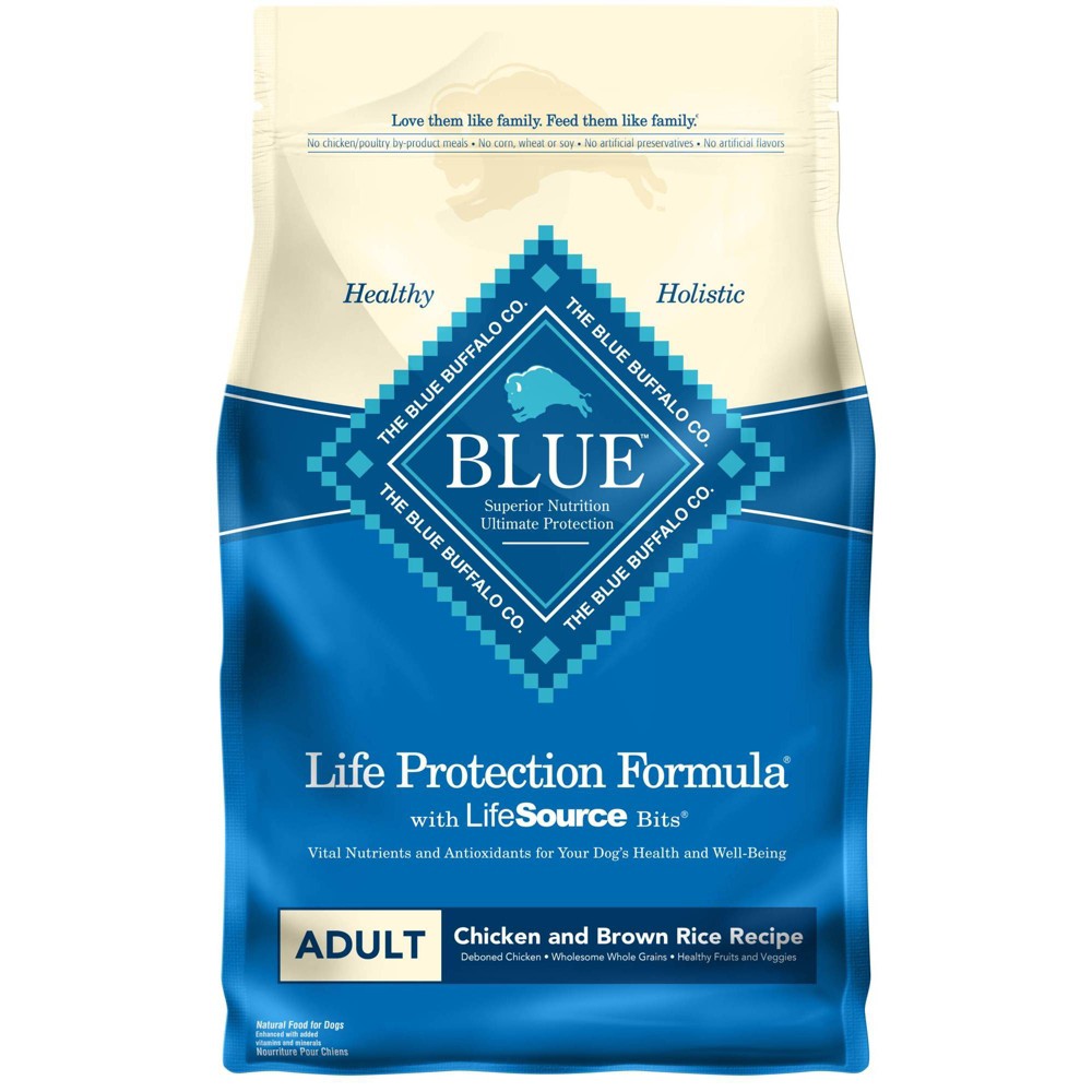 Blue Buffalo Life Protection Formula Adult Chicken & Brown Rice Recipe Dry Dog Food 6lb Bag