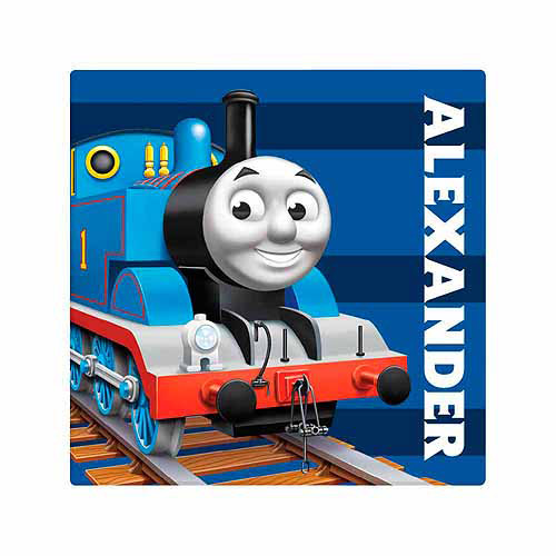 Thomas & Friends  Canvases Blue - Thomas & Friends No. 1 Personalized Wrapped Canvas