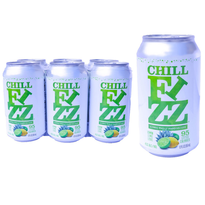 ChillFizz Lemon Lime 6pk 12oz Can 4.5% ABV