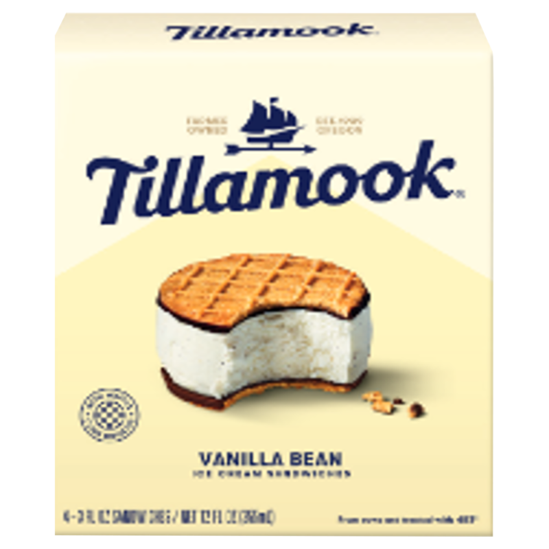 Vanilla Bean Ice Cream Sandwiches