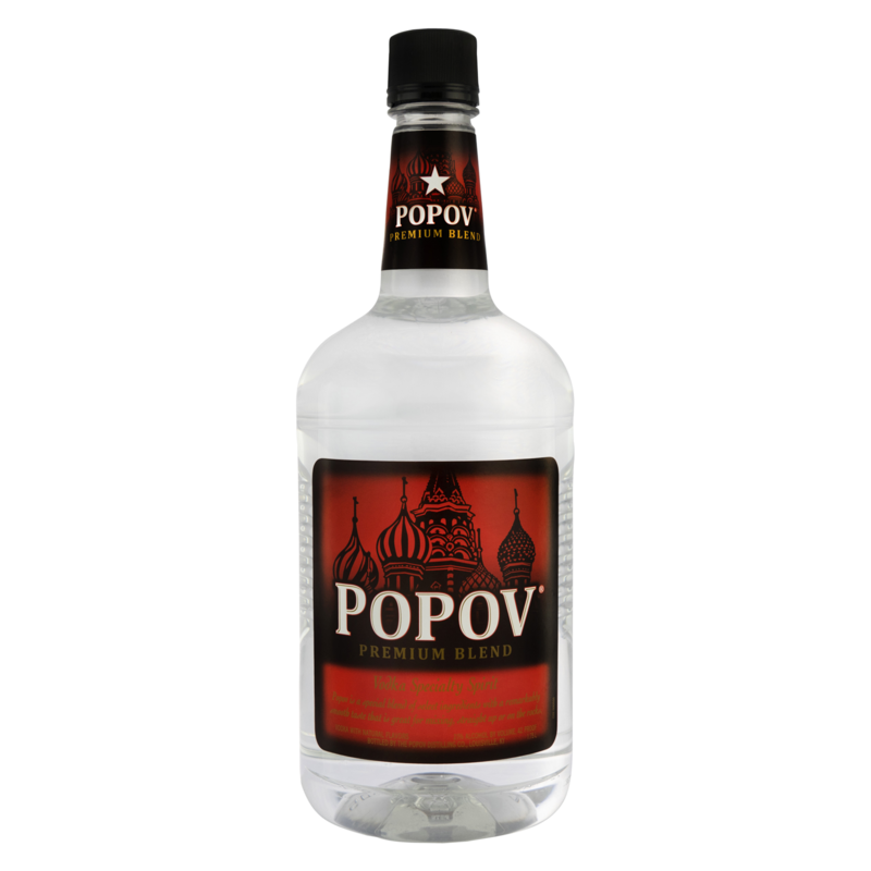 Popov Vodka Low Proof, 1.75LT