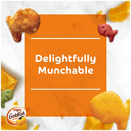 Pepperidge Farm Goldfish Crackers Big Smiles with Cheddar, Colors, and Pretzel Crackers, Snack Packs, 30 Count Variety Pack Box thumbnail