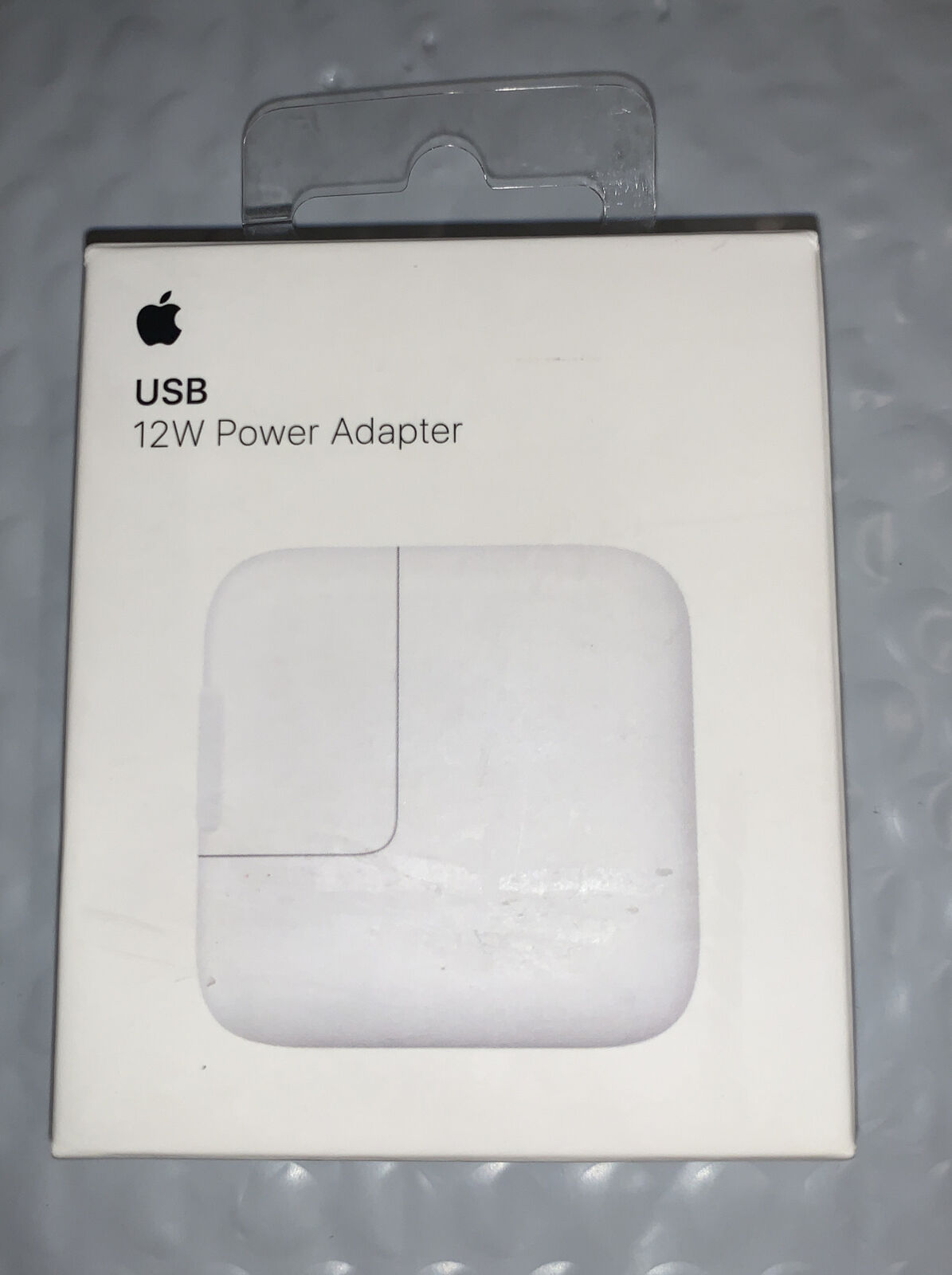 Apple 12W USB Power Adapter Original OEM for (iPhone iPad)- White - A2167