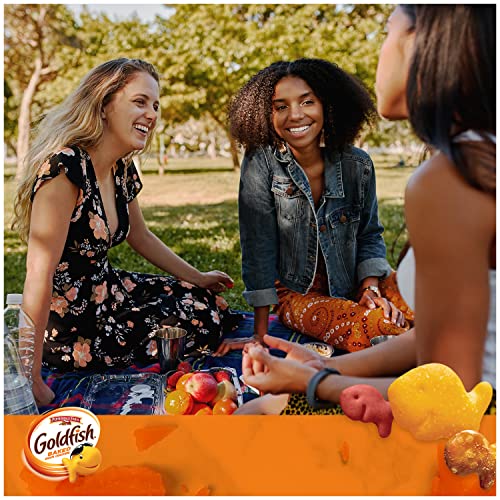 Pepperidge Farm Goldfish Crackers Big Smiles with Cheddar, Colors, and Pretzel Crackers, Snack Packs, 30 Count Variety Pack Box thumbnail