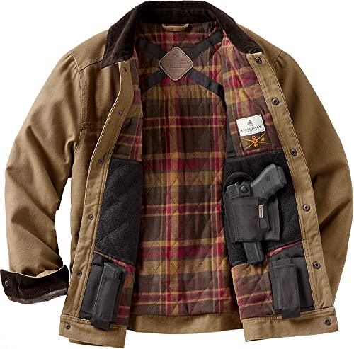 Legendary Whitetails Men's Standard Concealed Carry Jacket, Nutmeg, Medium thumbnail