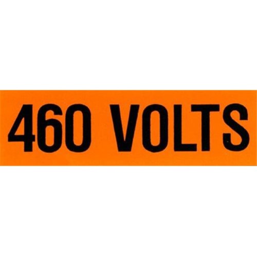 21320 Voltage Markers 4 120 - 208V, Pack of 5