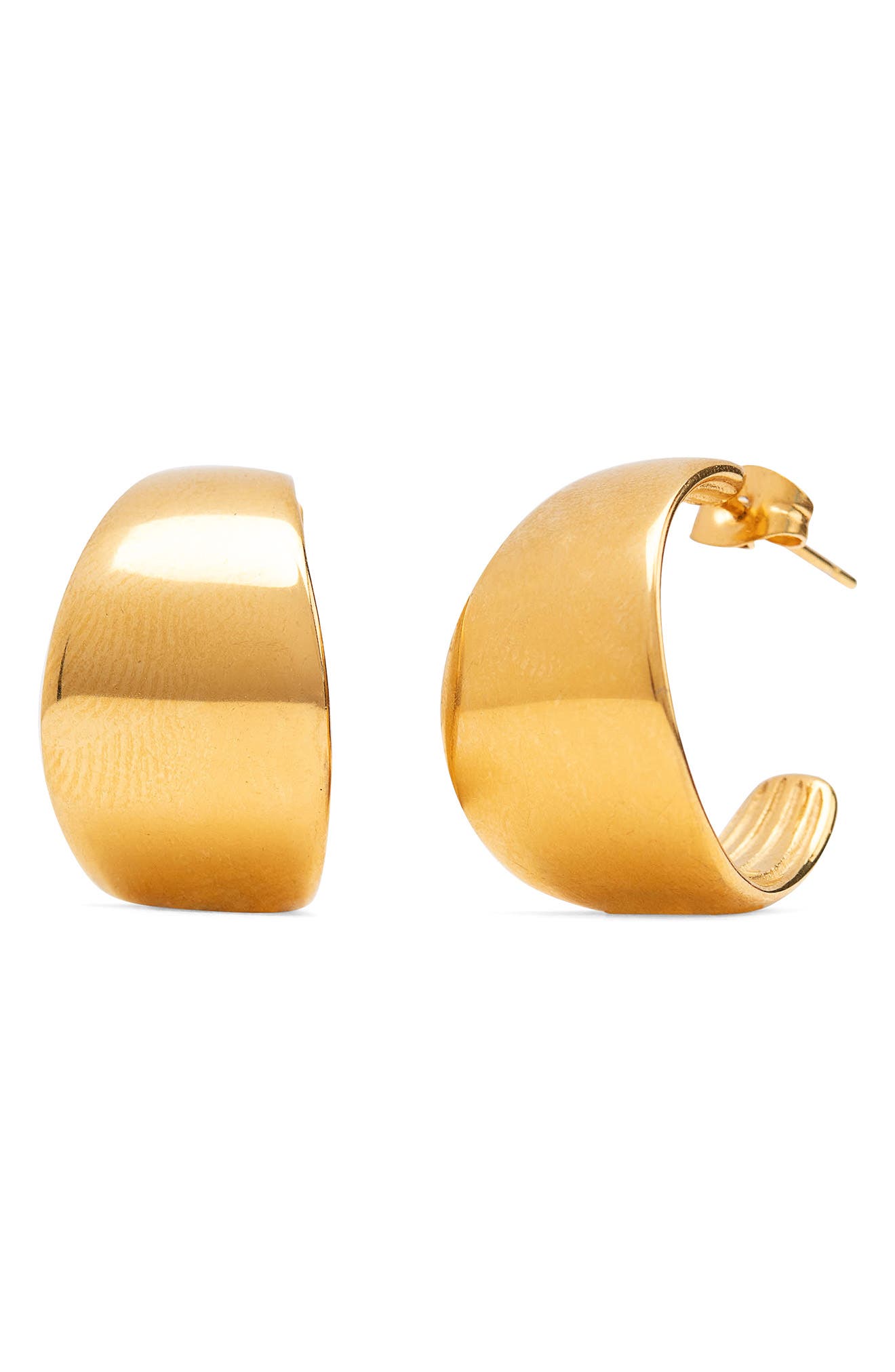 Petit Moments Golden Hour Elm Hoop Earrings at Nordstrom