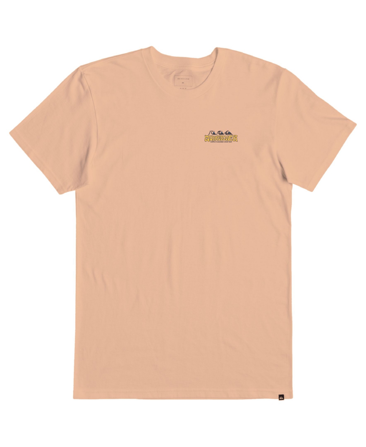 Quiksilver Men's Golden Hours MT0 T-shirt - Almond Cream