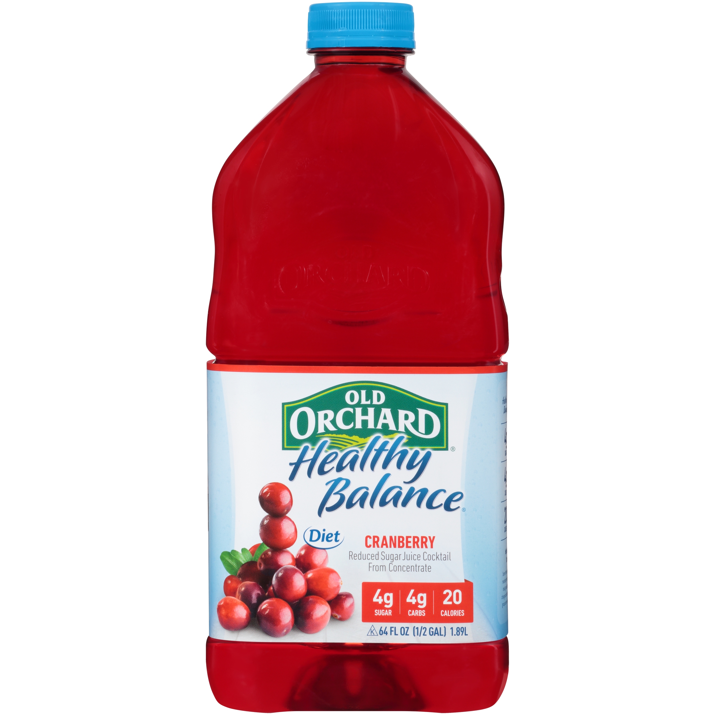 Old Orchard® Healthy Balance® Diet Cranberry Juice Cocktail 64 Fl. Oz. Plastic Bottle