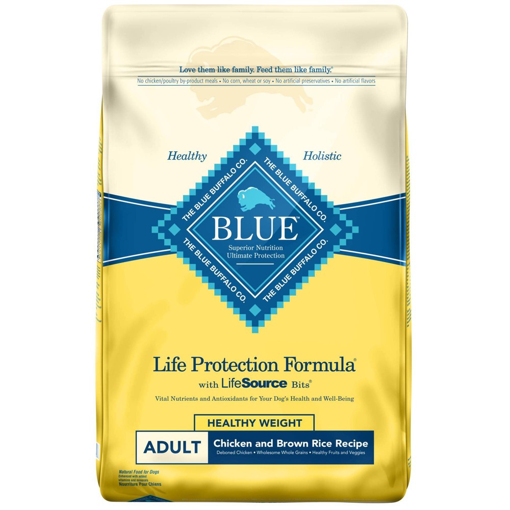 Blue Buffalo Life Protection Formula Healthy Weight Adult Dry Dog Food  Chicken  15-lb Bag
