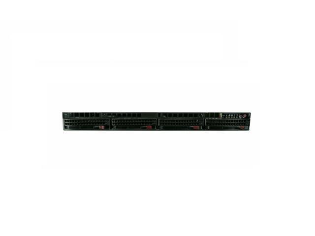 Recertified - Supermicro 6017R-TDT+ 4 Bay LFF 1U Server, 2x E5-2658 V2 2.4GHz 10 Core, 16GB DDR3, 4x Trays, 2x 10GbE, 1x 600W PSU, Rails