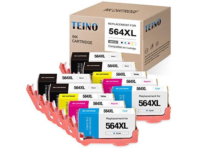 Compatible Ink Cartridges Replacement for Hp 564Xl 564 Use with Hp Photosmart 7520 7525 6520 6525 5520 5510 Officejet 4620 Deskjet 3520 (Black.