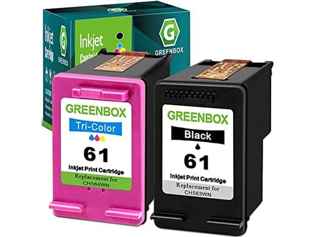 Red Ink Cartridge 61 Replacement for Hp 61 61 for Envy 4500 5530 5535 Deskjet 1000 1056 1510 1512 1010 1055 2540 2542 3050 3510 Officejet 2620.