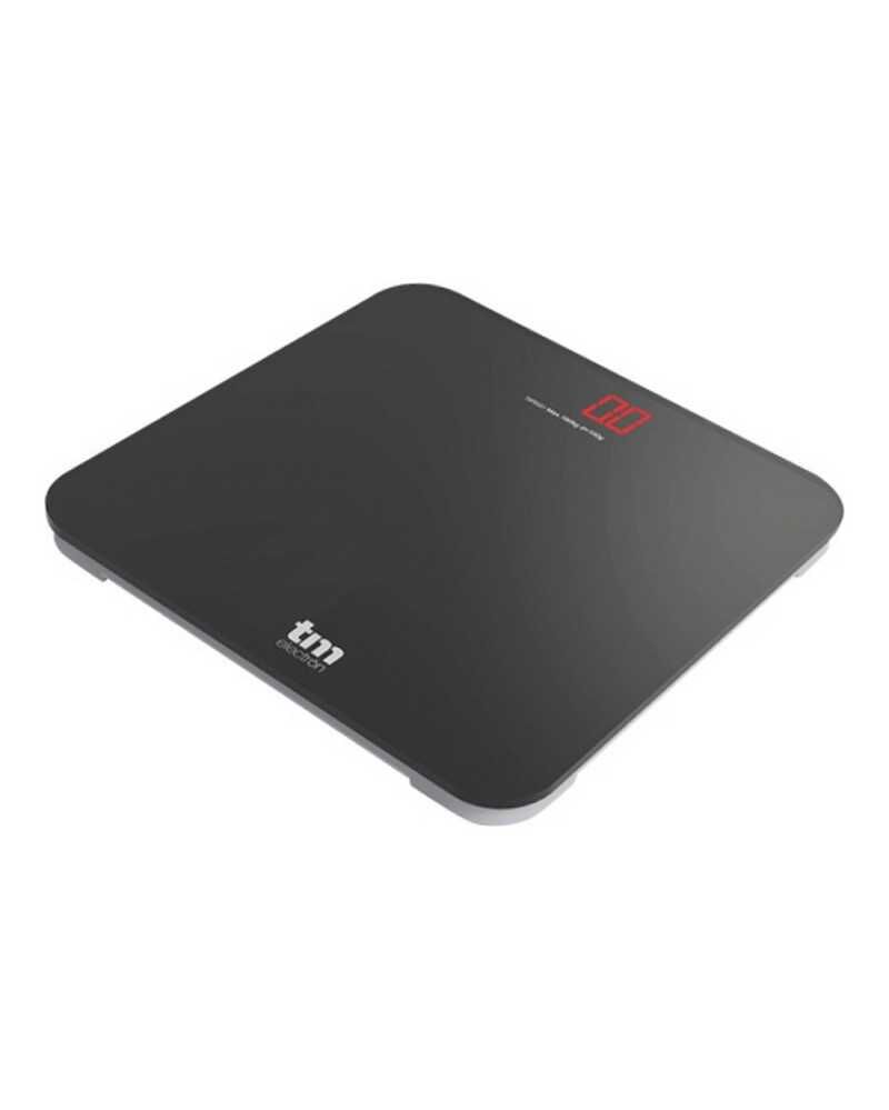 Bilancia Digitale Da Bagno TM Electron Nero